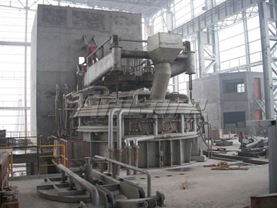 Four de fusion du ferrovanadium
